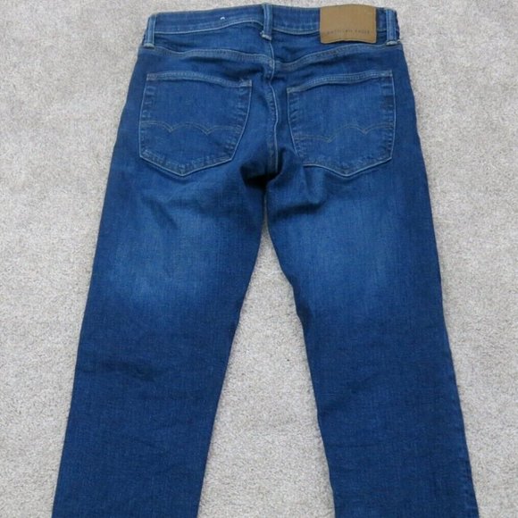 American Eagle Airflex+ Men's Slim Straight Jeans 28x30" (28x28" actual) - Picture 2 of 10